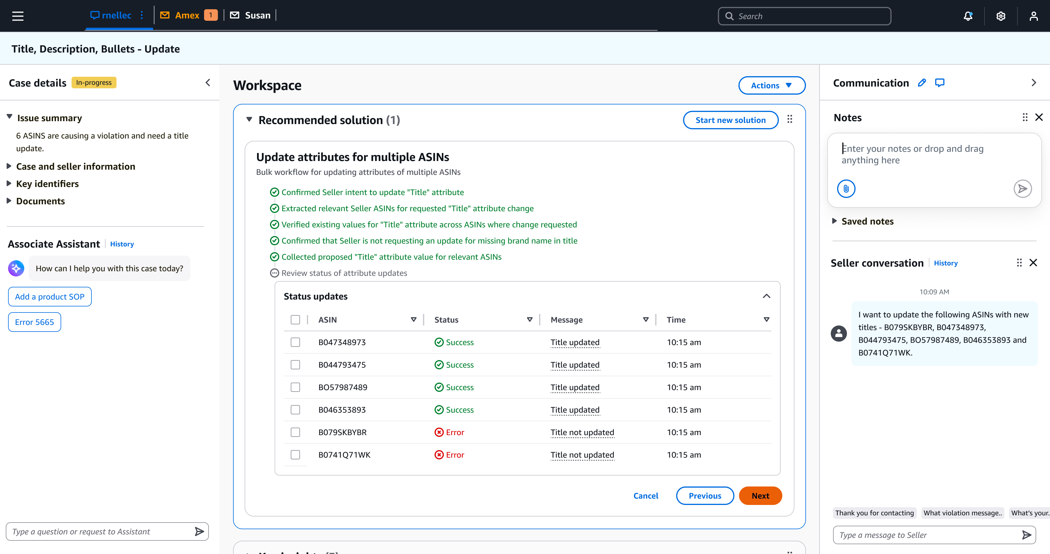 Prioritized Solutions Interface Demo
